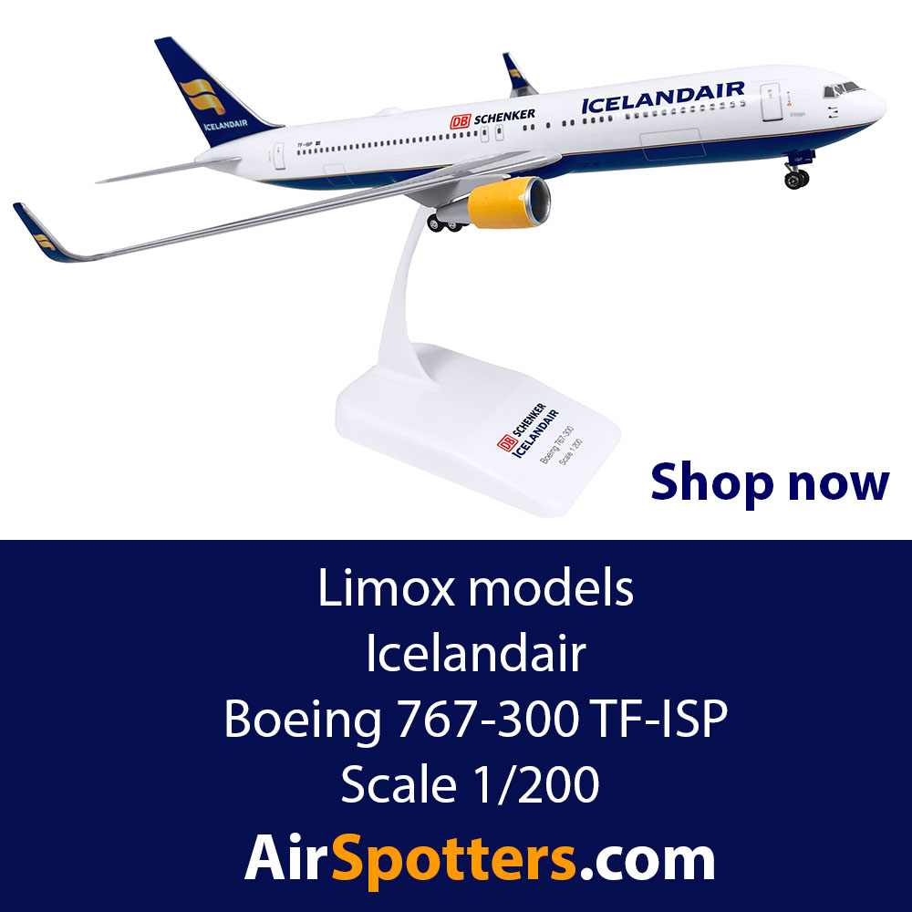 Limox Icelandair 767 Scale 1/200 - Airspotters.com